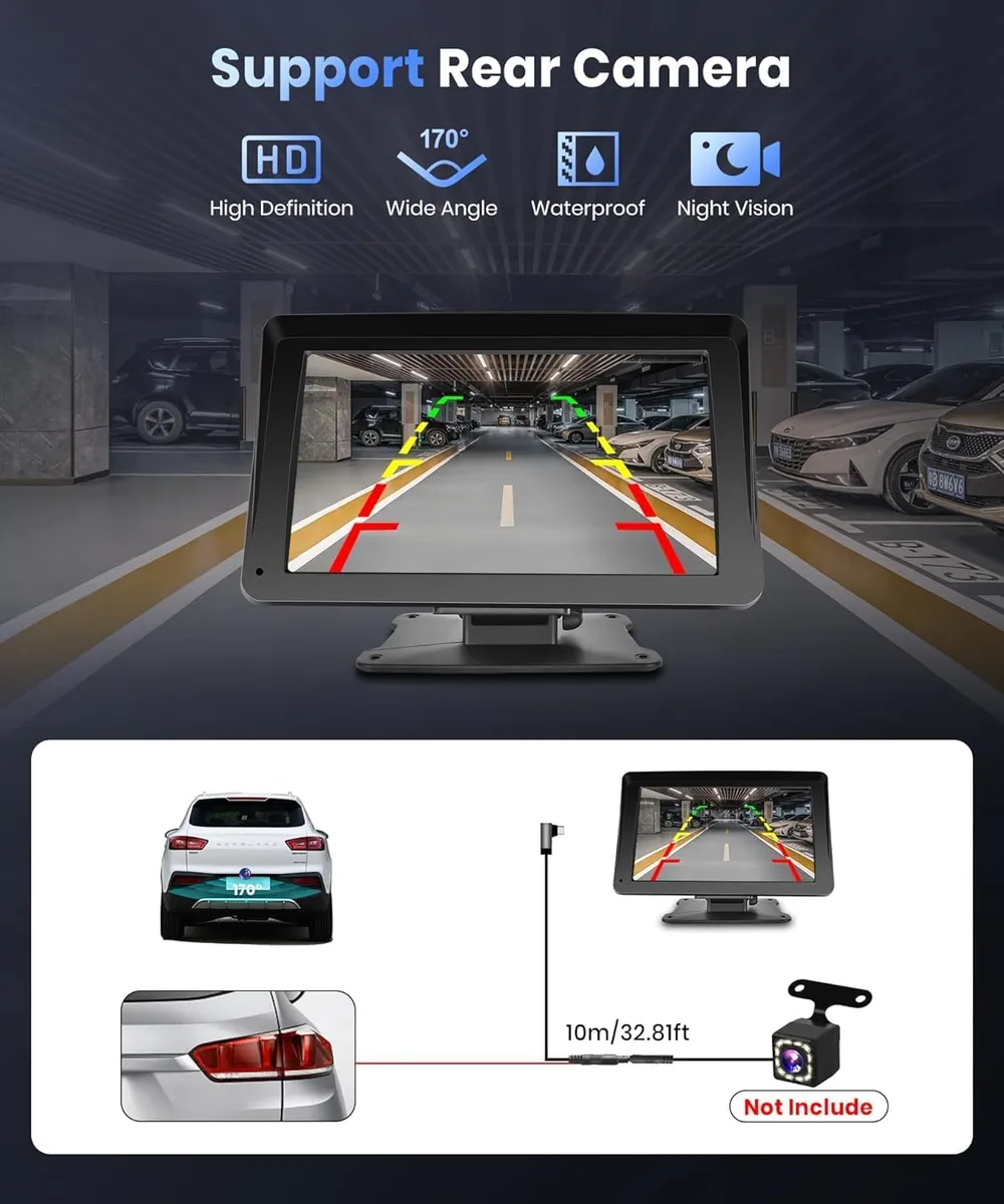 PANTALLA CARPLAY CARRO + CAMARA REVERSA