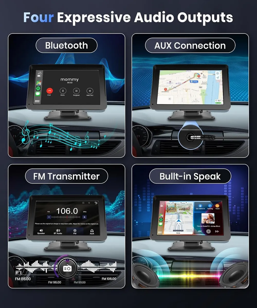 PANTALLA CARPLAY CARRO + CAMARA REVERSA