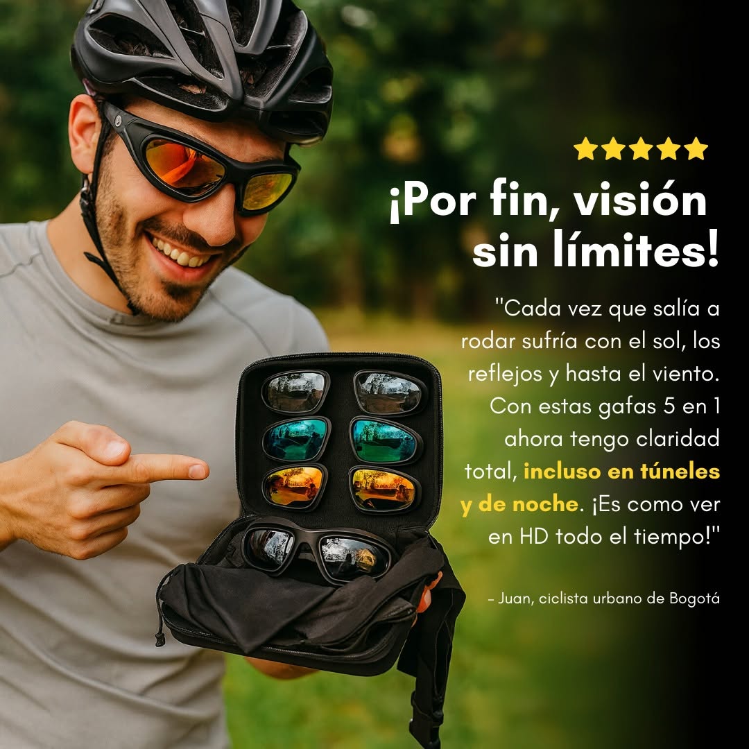 POLARIZED MOTORCYCLE SUNGLASSES